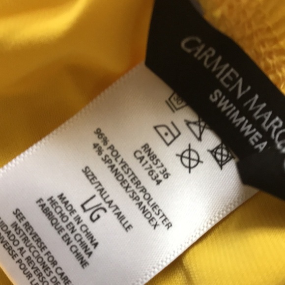 NWT! Carmen Marc Volvo large cover up jumpsuit. - Picture 3 of 8